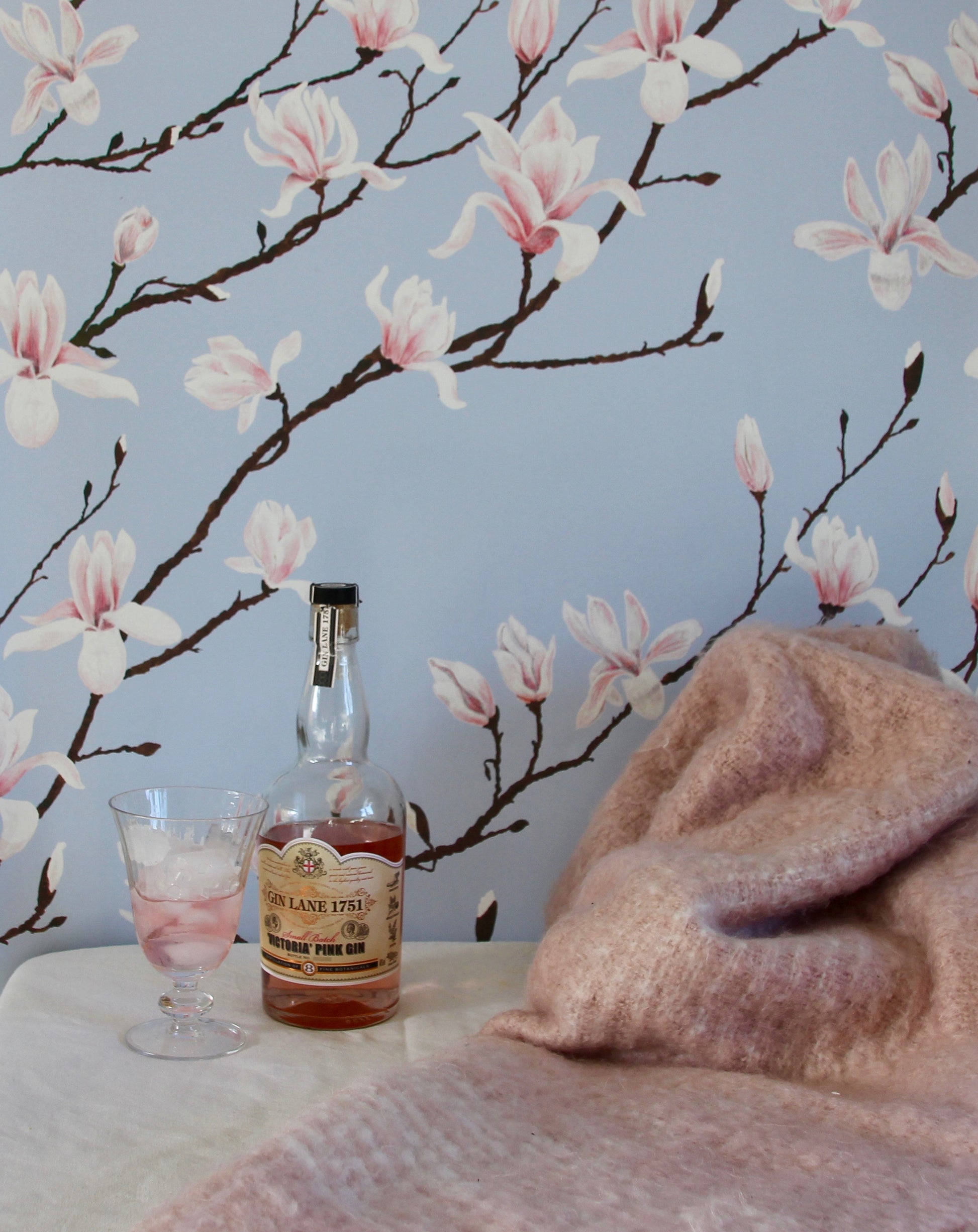 In Bloom Wallpaper - Kimono - Petronella Hall
