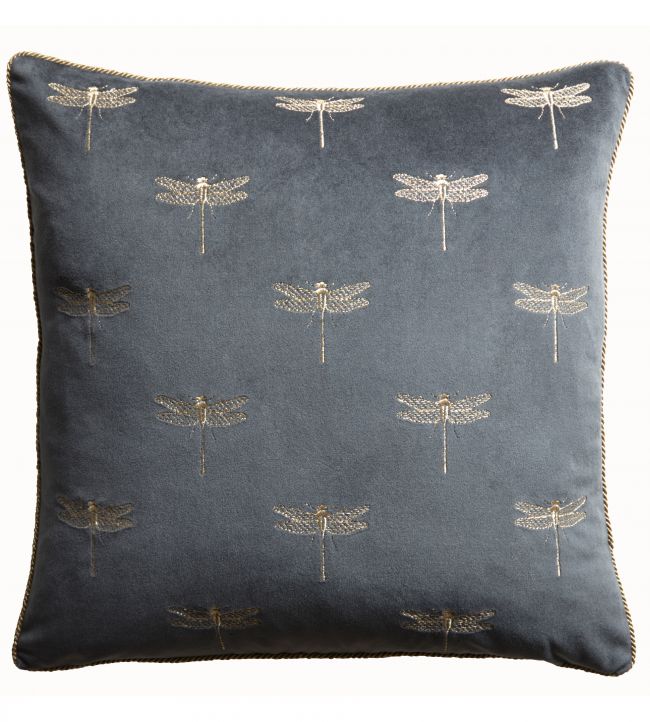 Azure Cushion - Gray - Clarke & Clarke