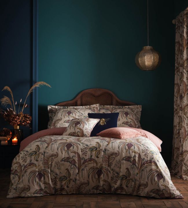 Ophelia Cushion - Pink - Clarke & Clarke