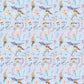 Mermaid Party Violet Fabric