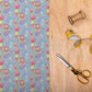 Moorehaven Sunlight Bluebell Lomond Pima Lawn Cotton - Dress Fabric