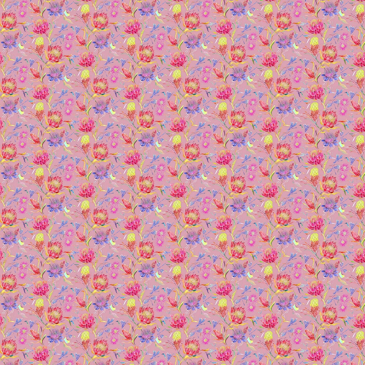 Moorehaven Sunlight Primrose Lomond Pima Lawn Cotton - Dress Fabric