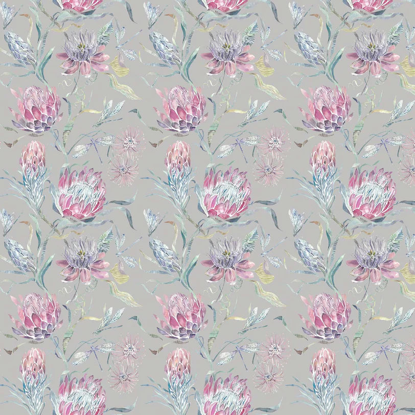 Moorehaven Velvet Grape Fabric