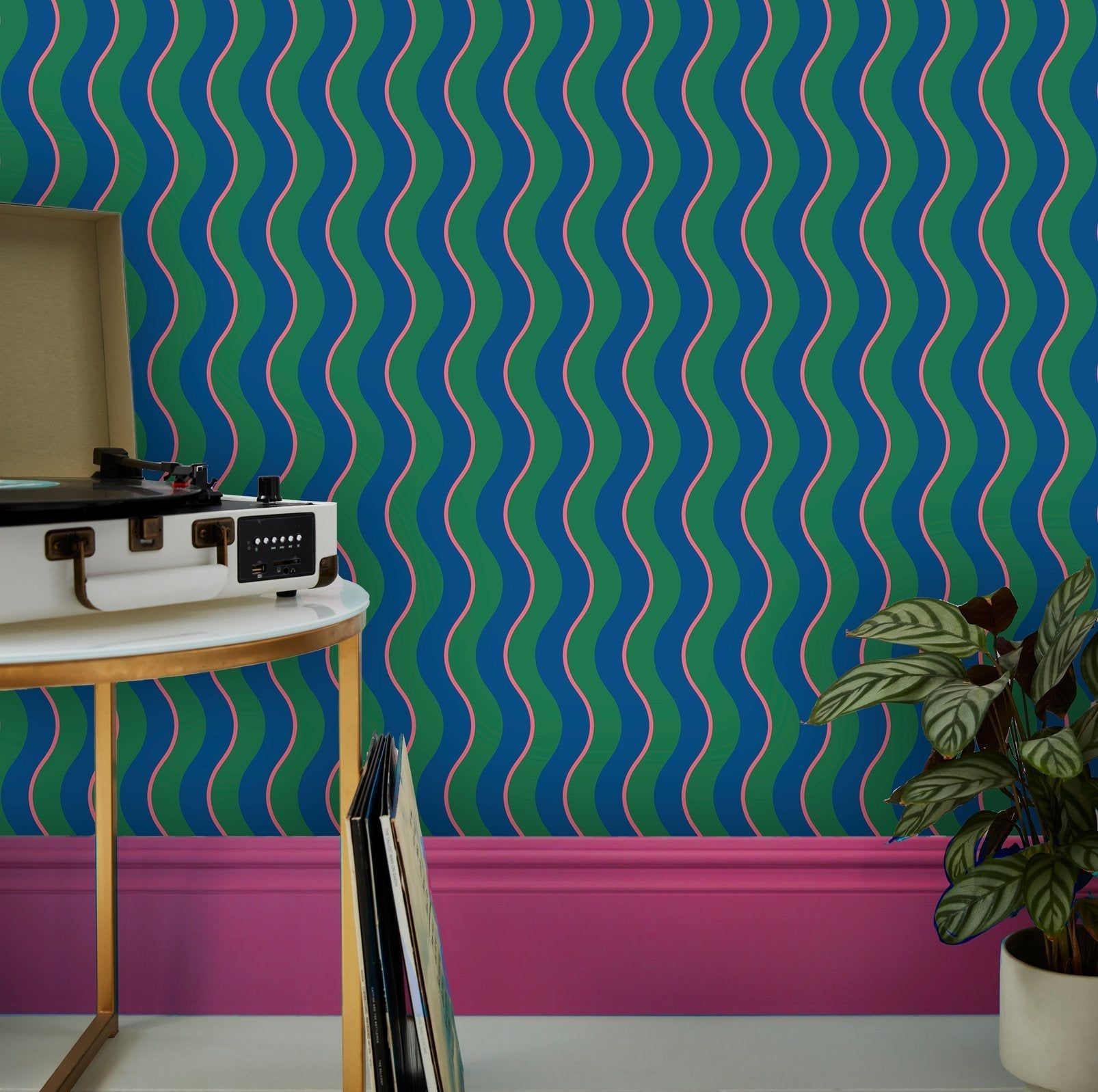 Making Waves Wallpaper - Neon Nights - Envy