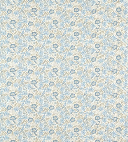 Mallow Fabric - Denim/Ivory - F1680/03 - Clarke & Clarke
