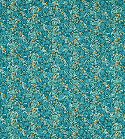 Mallow Fabric - Teal - F1680/04 - Clarke & Clarke