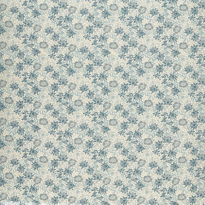 Mallow Jacquard Fabric - Midnight/Denim - F1743/02 - Clarke & Clarke