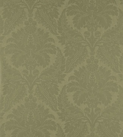Malmaison Damask Wallpaper - Old Gold - ZCON311996 - Zoffany