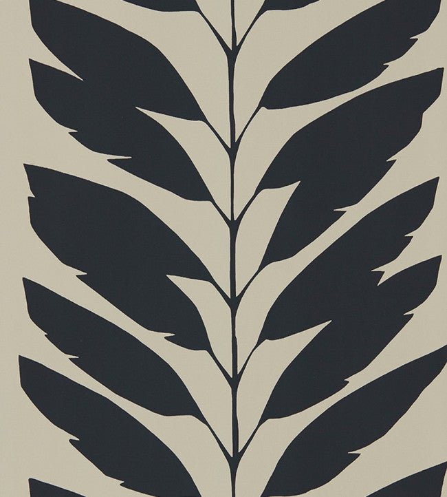 Malva Wallpaper - Liquorice - NLOH111308 - Scion