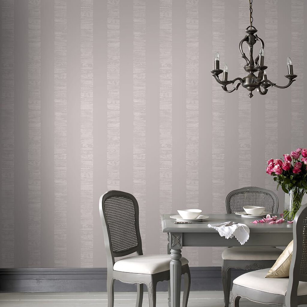 Mara Stripe Wallpaper - Neutral - Boutique Luxury