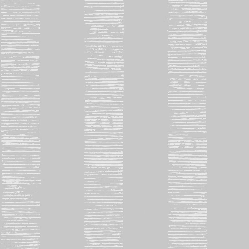 Mara Stripe Wallpaper - Silver - Boutique Luxury