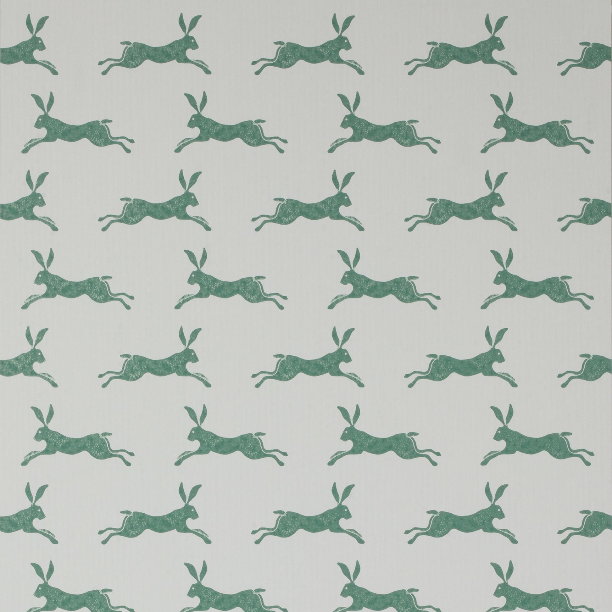 March Hare Wallpaper - Green - J135W-11 - Jane Churchill