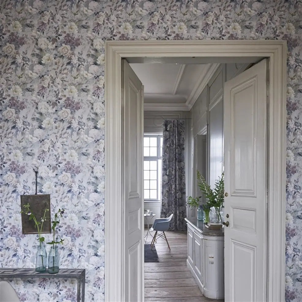 Marianne Wallpaper - Slate - PDG712/04 - Designers Guild