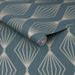 Marquise Geo Wallpaper - Emerald - Boutique Luxury