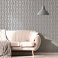 Marquise Geo Wallpaper - Quartz - Boutique Luxury