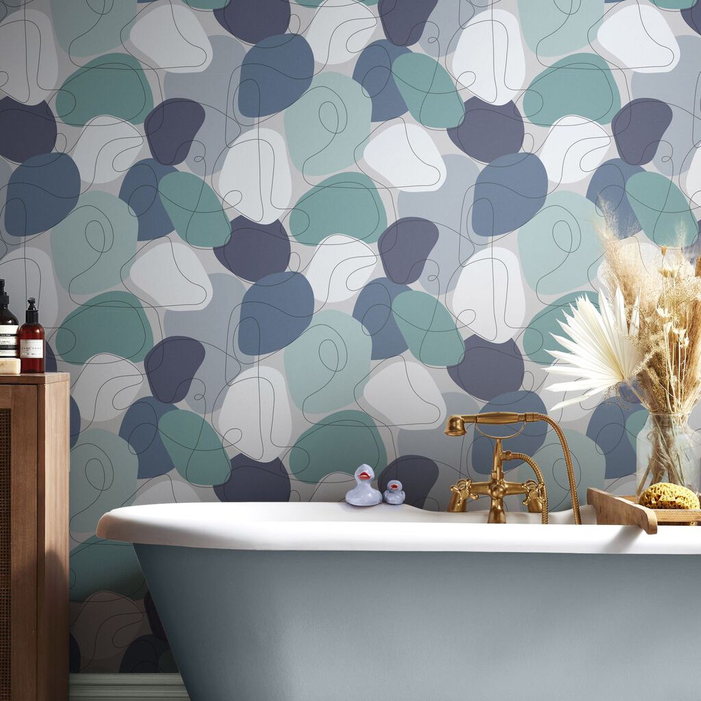 Mood Wallpaper - Blue - Envy