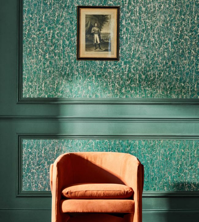 Moresque Glaze Wallpaper - Huntsmans Green - ZHIW312993 - Zoffany