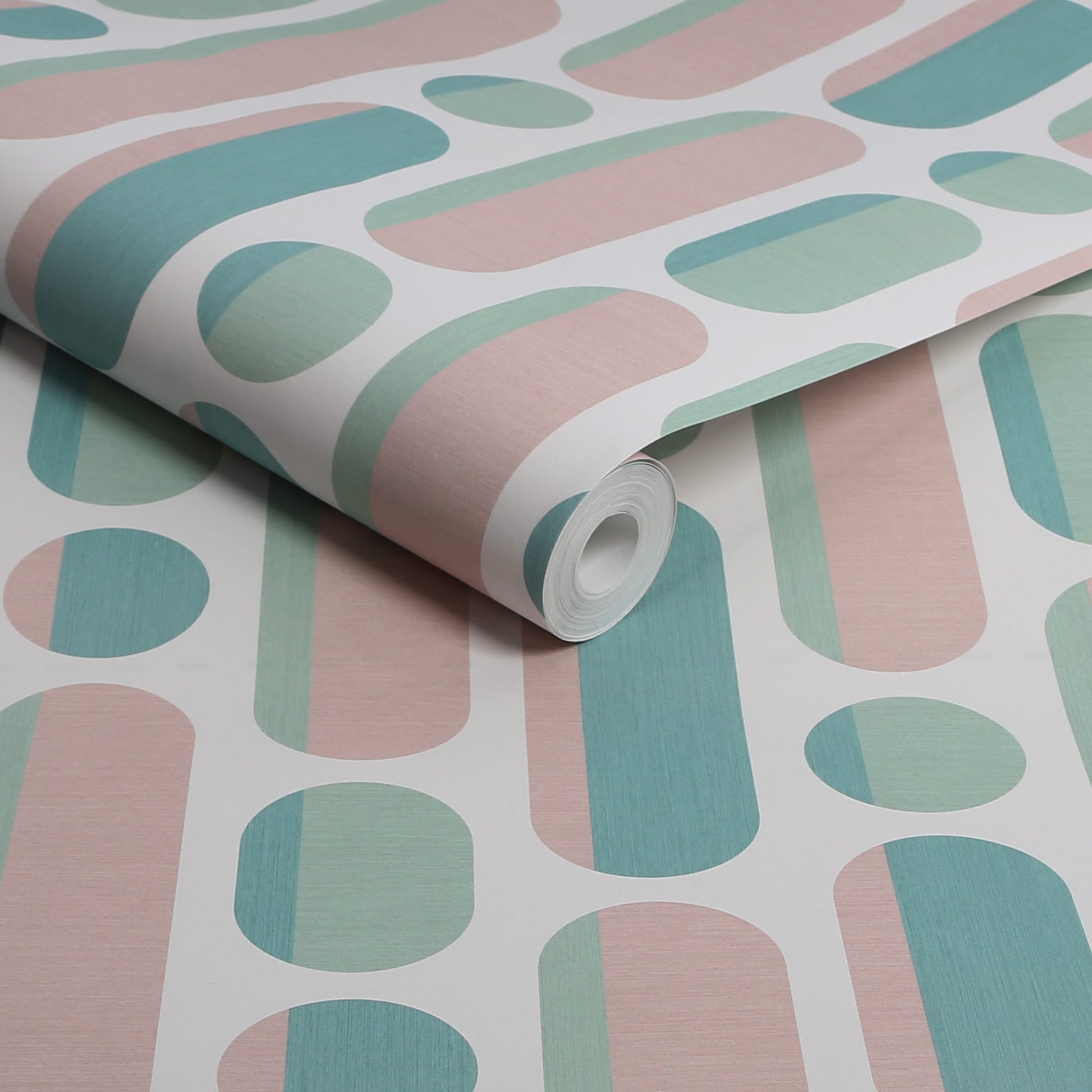 Morse Wallpaper - Rose & Sage - Envy