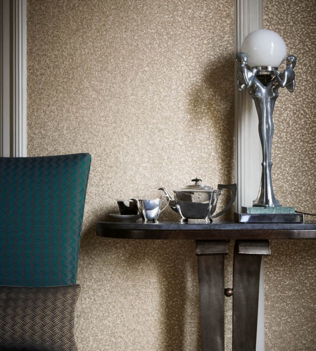 Mosaic Wallpaper - Silver - ZMOS06005 - Zoffany