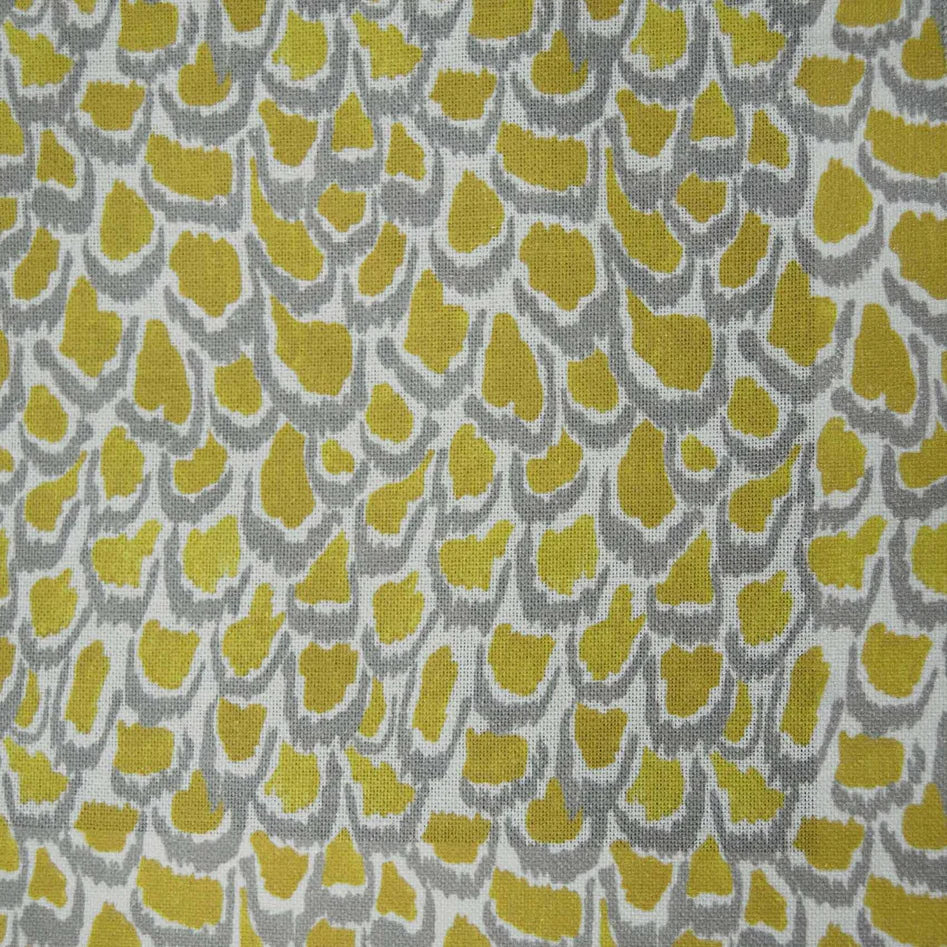 Nada Print Lime Fabric