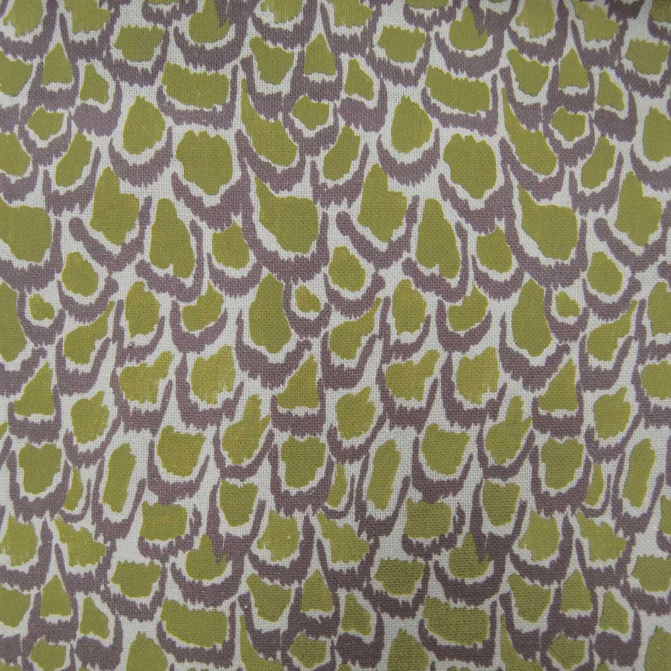 Nada Print Olivine Fabric