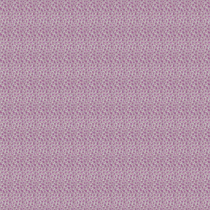 Nada Print Plum Fabric