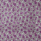 Nada Print Plum Fabric