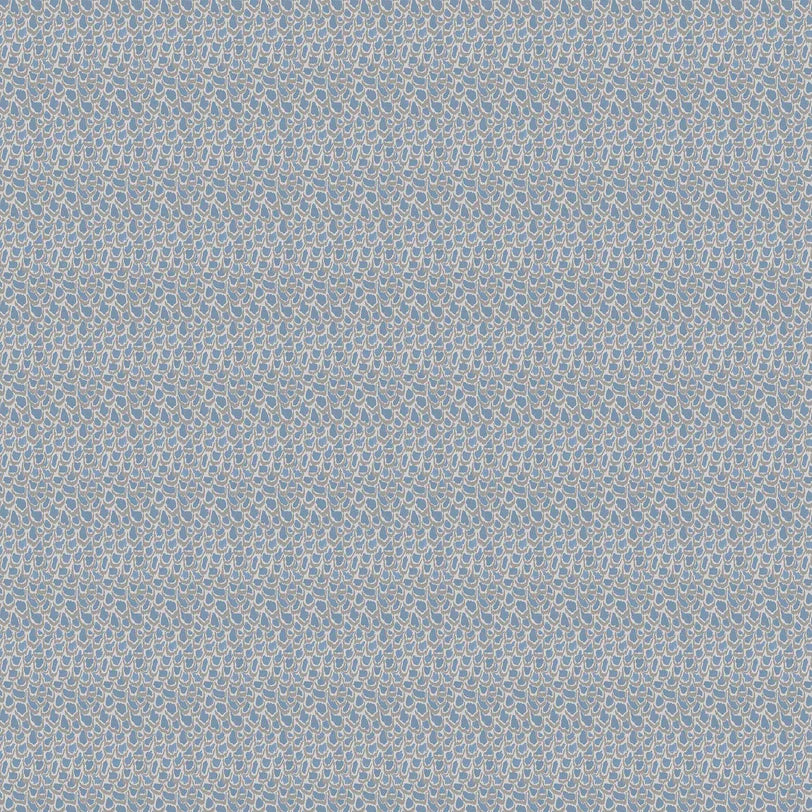 Nada Print Sky Fabric