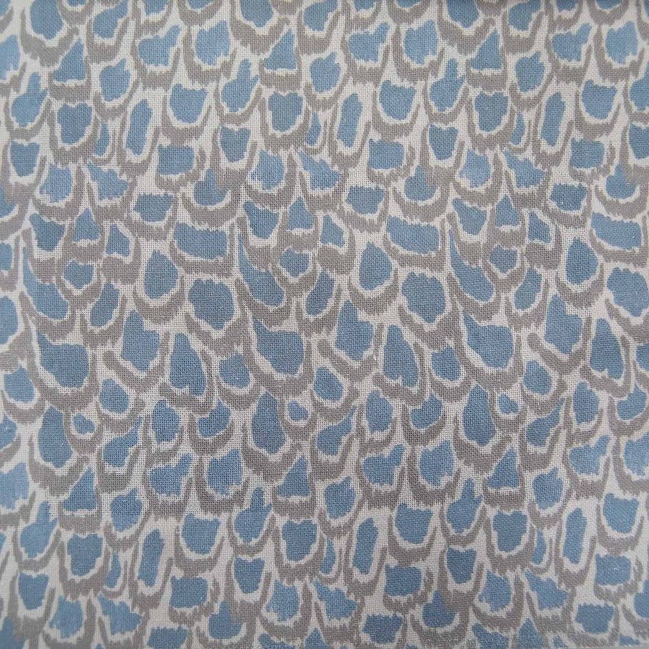 Nada Print Sky Fabric