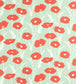 Poppy Pop Fabric - Sage / Poppy