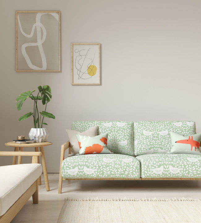 Looting Fruits Room Fabric - Sage