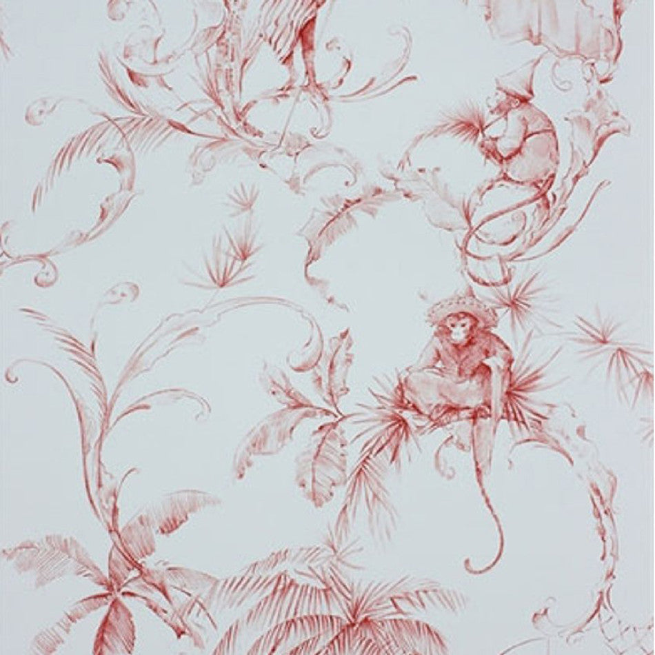 Barbary Toile Wallpaper