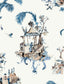 NCW4497-03 - Toile Chinoise Wallpaper - Indigo/ Chocolate - Nina Campbell