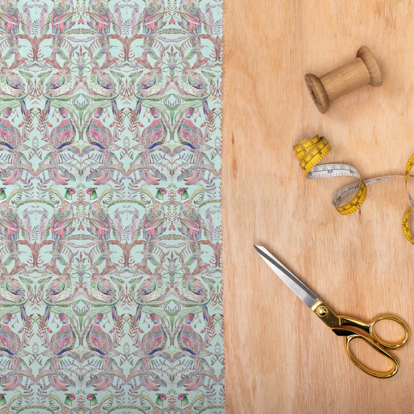 Netherton Autumn Ice Lomond Pima Lawn Cotton - Dress Fabric