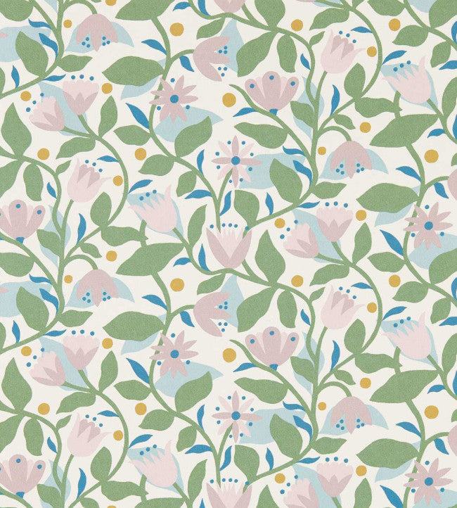 Dancing Daisies Wallpaper