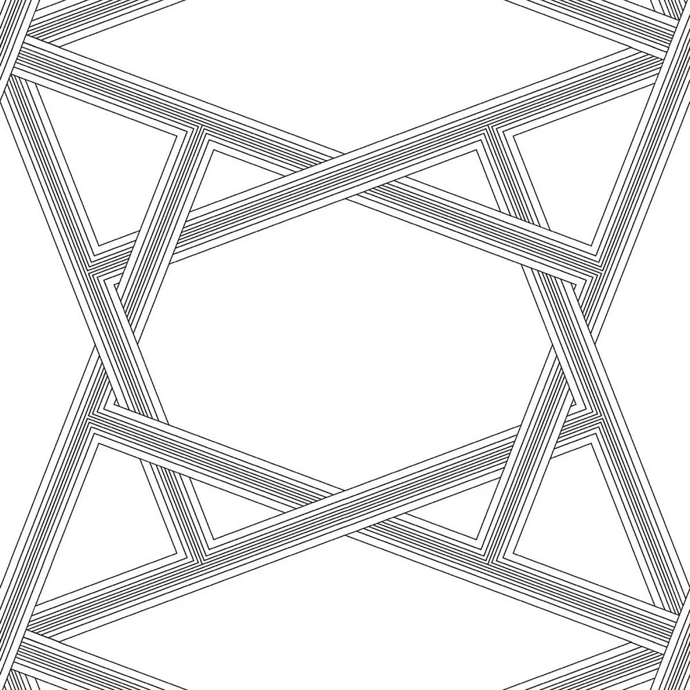 Crossroads Geo Peel & Stick Wallpaper