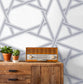 Crossroads Geo Peel & Stick Wallpaper
