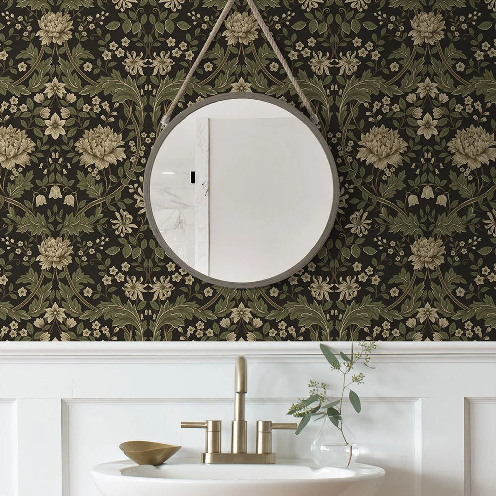 Honeysuckle Trail Peel & Stick Wallpaper