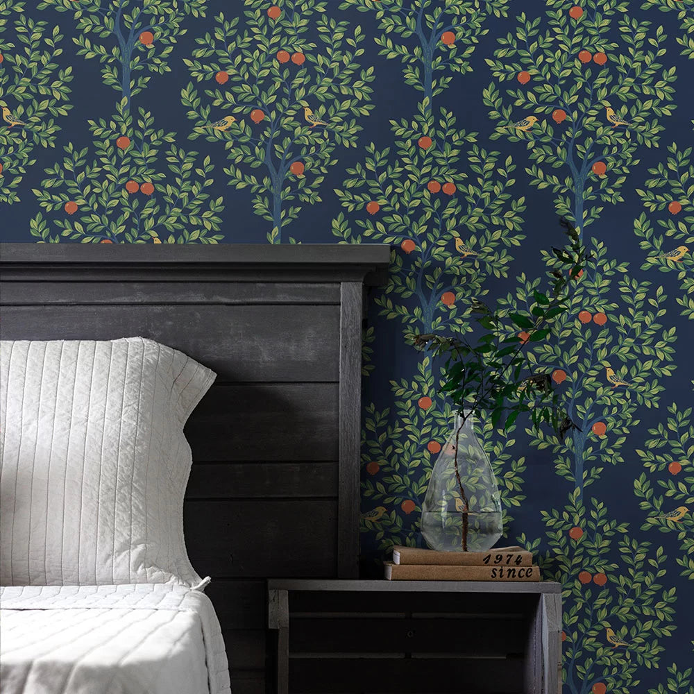 Fruit Tree Peel & Stick Wallpaper
