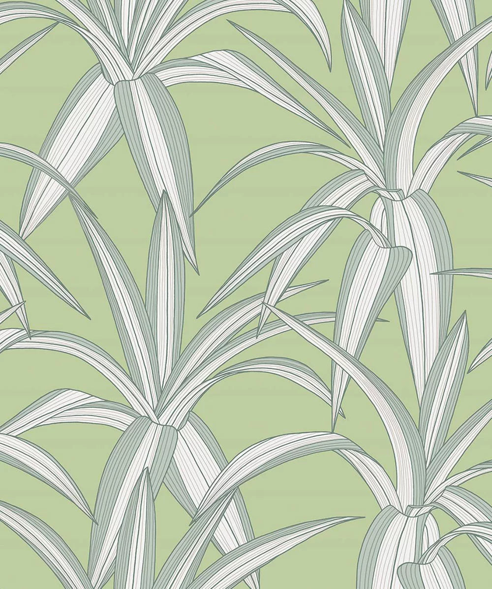 Tossed Cradle Plant Peel & Stick Wallpaper