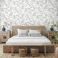 Pinstripe Leaf Trail Peel & Stick Wallpaper