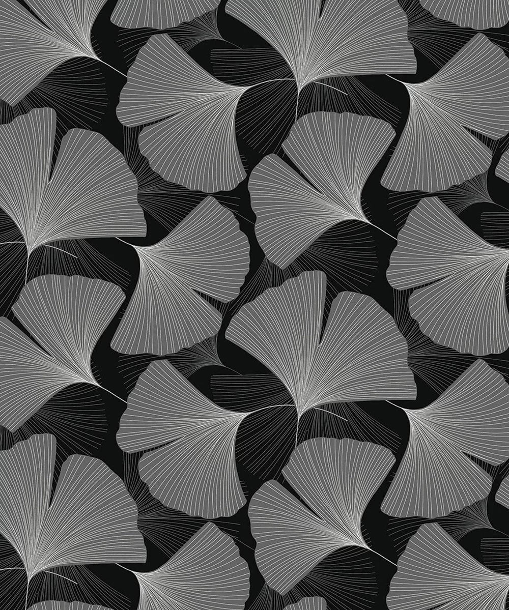 Tossed Ginkgo Leaf Peel & Stick Wallpaper