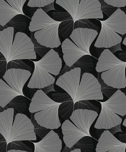 Tossed Ginkgo Leaf Peel & Stick Wallpaper