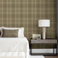Tailor Plaid Peel & Stick Wallpaper