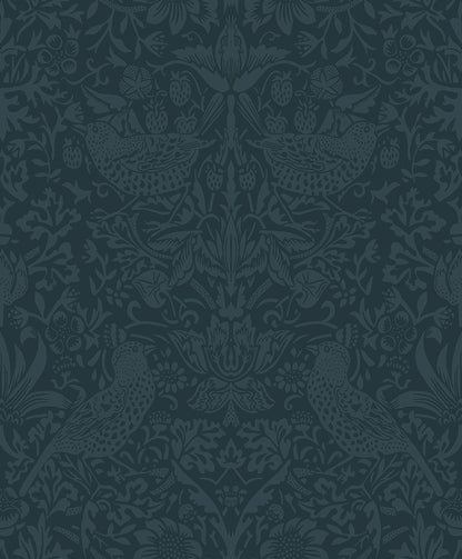 Tonal Bird Garden Peel & Stick Wallpaper