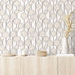 Bubble Stripe Peel & Stick Wallpaper