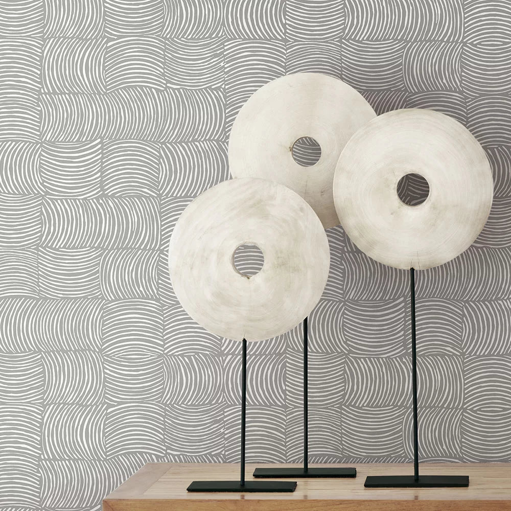 Organic Squares Peel & Stick Wallpaper