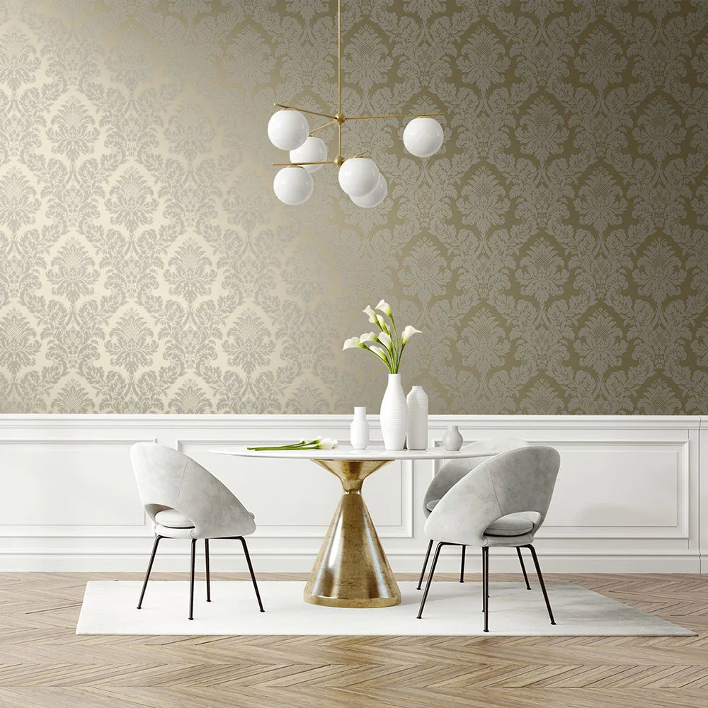 Charnay Damask Peel & Stick Wallpaper