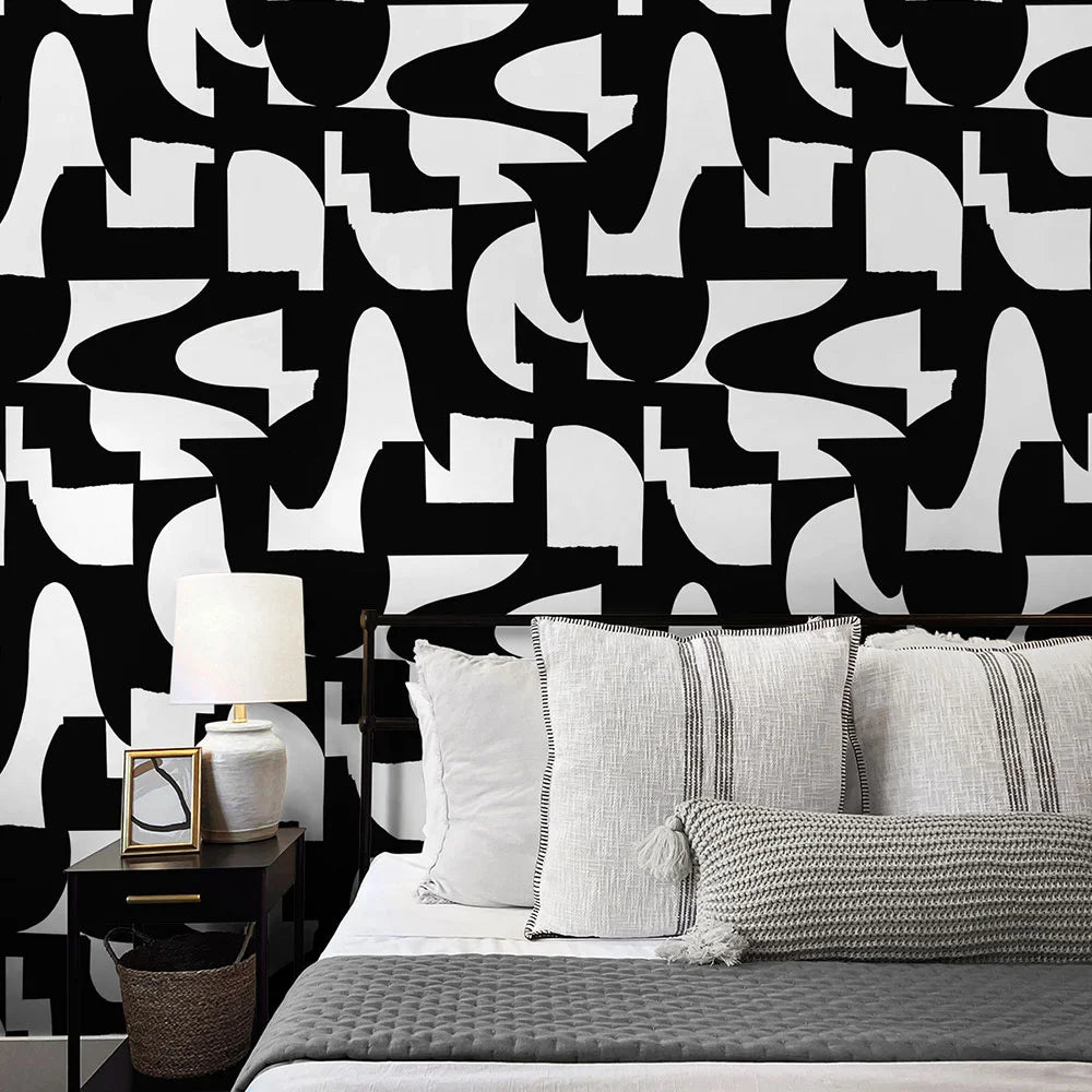 Organic Geometric Peel & Stick Wallpaper