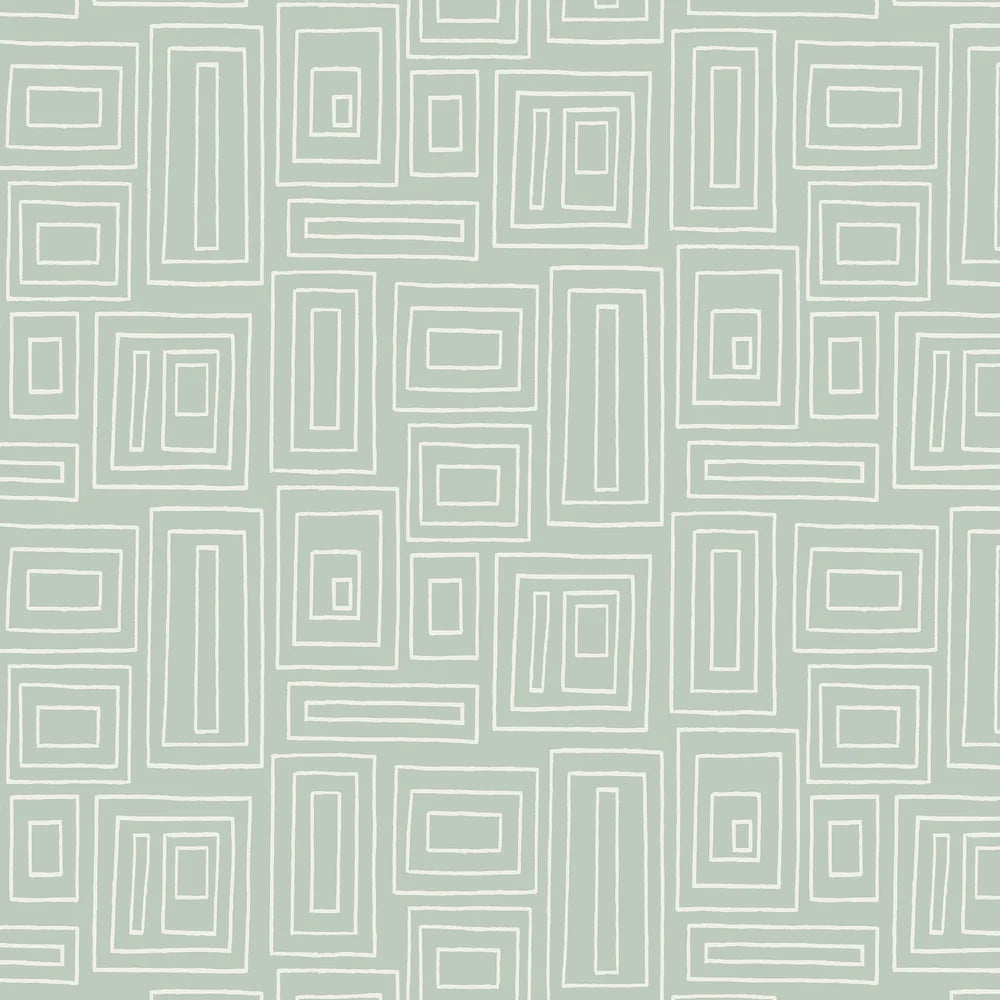 Rectangle Geo Peel & Stick Wallpaper